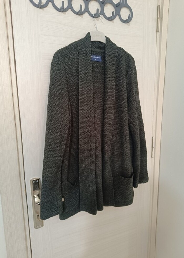 Erkek triko hırka  - Görsel 3