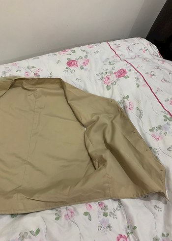 Bej Keten Düğmeli Bohem Yelek - Görsel 6