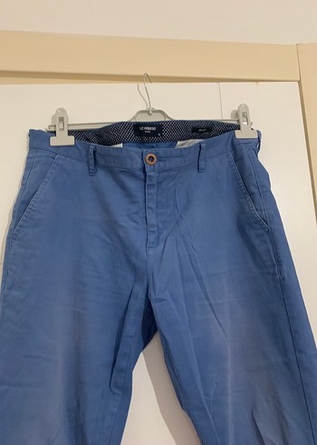 Erkek Mavi Regular Fit Denim Pantolon - Görsel 3