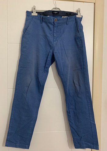 Erkek Mavi Regular Fit Denim Pantolon - Görsel 2