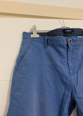 Erkek Mavi Regular Fit Denim Pantolon - Görsel 8