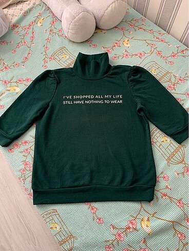 Sweatshirt yarım kol