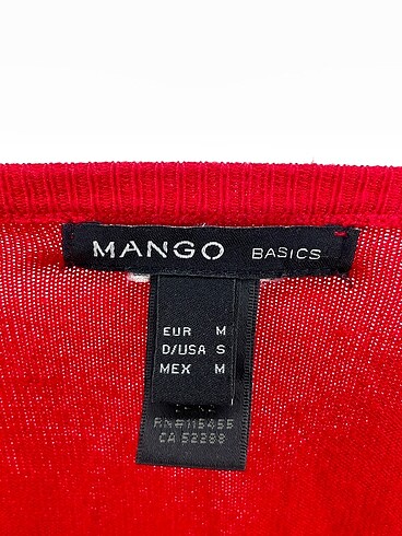 m Beden kırmızı Renk Mango Hırka %70 İndirimli.