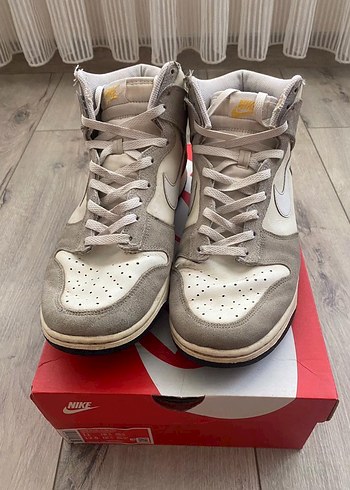 45 Beden Nike Beyaz Gri Erkek Spor Ayakkabı