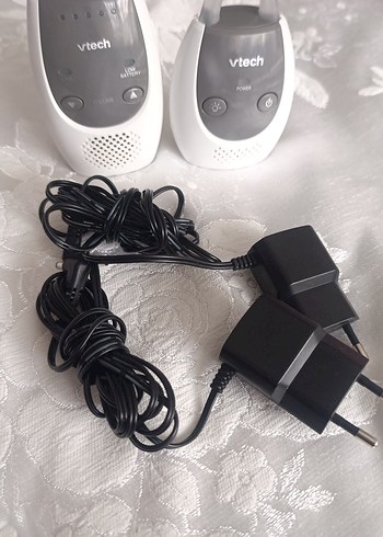 VTech Beyaz Gri Bebek Telsizi Seti - Görsel 5