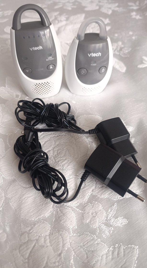 VTech Beyaz Gri Bebek Telsizi Seti - Görsel 5
