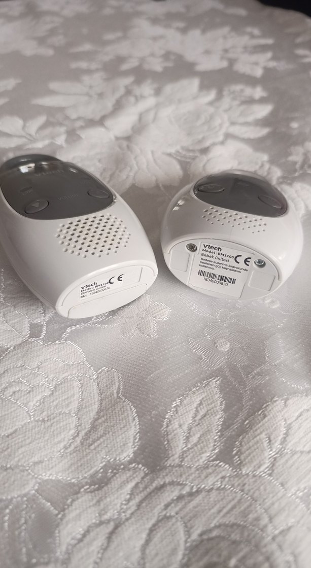 VTech Beyaz Gri Bebek Telsizi Seti - Görsel 2