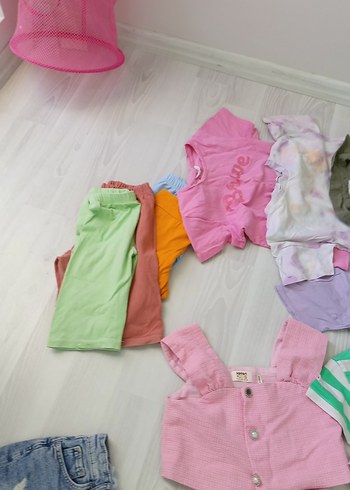 5-8 yaşa kadar toplu kıyafet çocuk 23 parca - Görsel 6