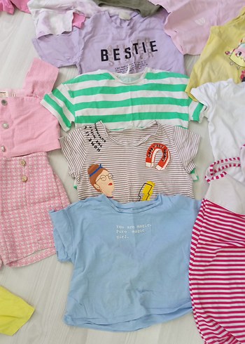 5-8 yaşa kadar toplu kıyafet çocuk 23 parca - Görsel 4