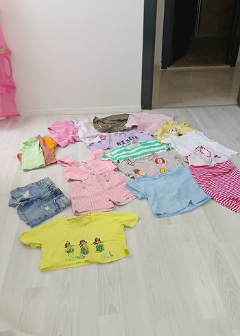 5-8 yaşa kadar toplu kıyafet çocuk 23 parca - Görsel 2