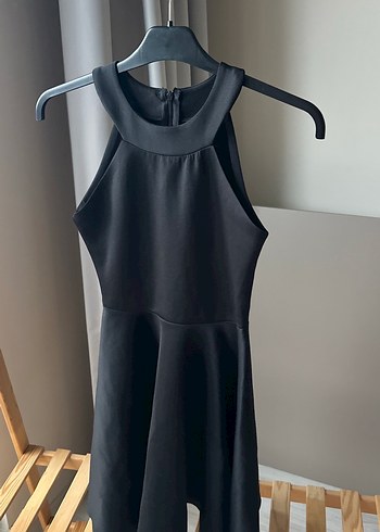 Siyah Kısa Gotik Elbise - Görsel 2