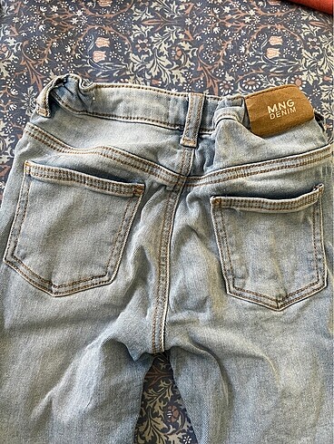 4 Yaş Beden mavi Renk Mango jean