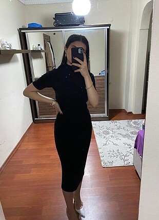 Zara tirko elbise