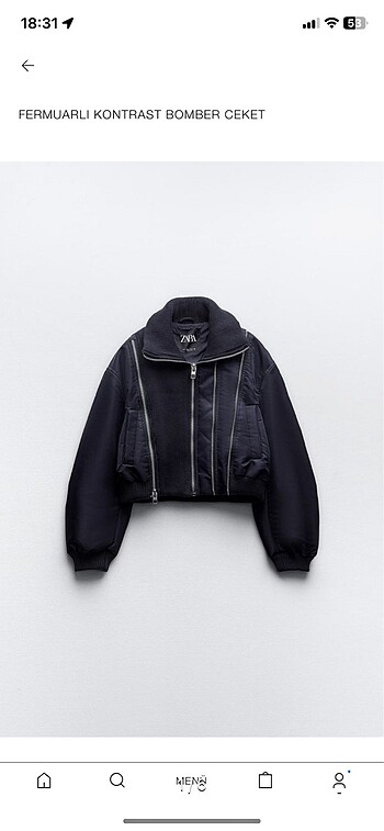 Zara Bomber ceket