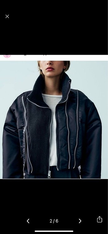 Zara Zara Bomber ceket