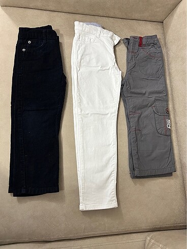 3 adet pantolon