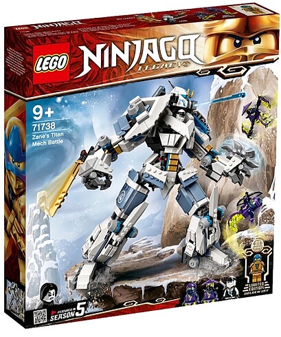 LEGO 71738 Ninjago Zane's Titan Mech Battle