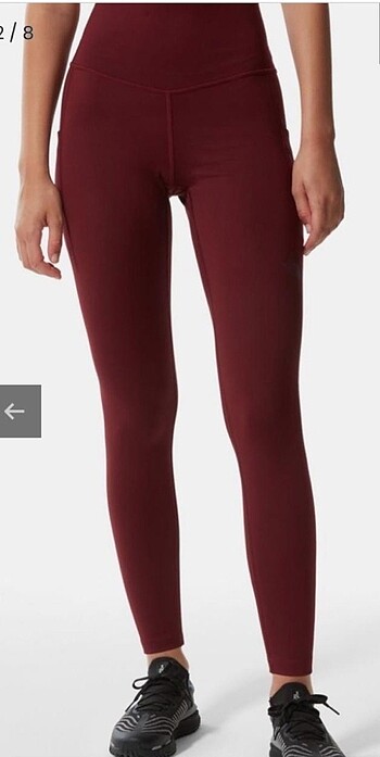 Oysho The North Face Motivation bordo Tayt