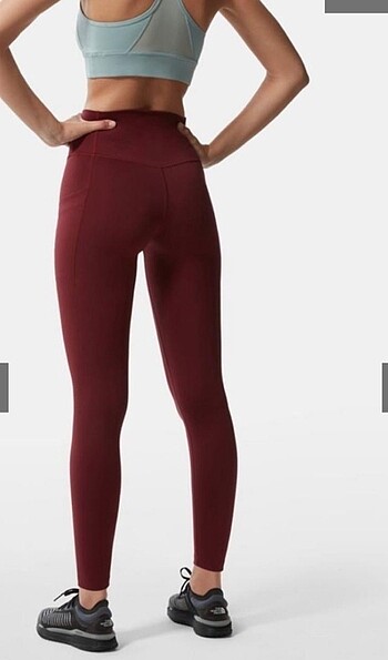 xs Beden bordo Renk The North Face Motivation bordo Tayt
