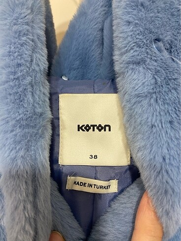 38 Beden Bebe mavisi mont