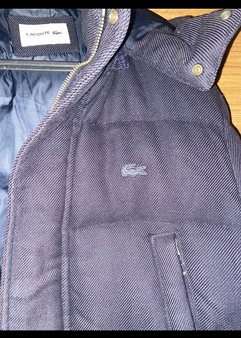 Lacoste Erkek Lacivert Kaz Tüyü Mont - Görsel 5