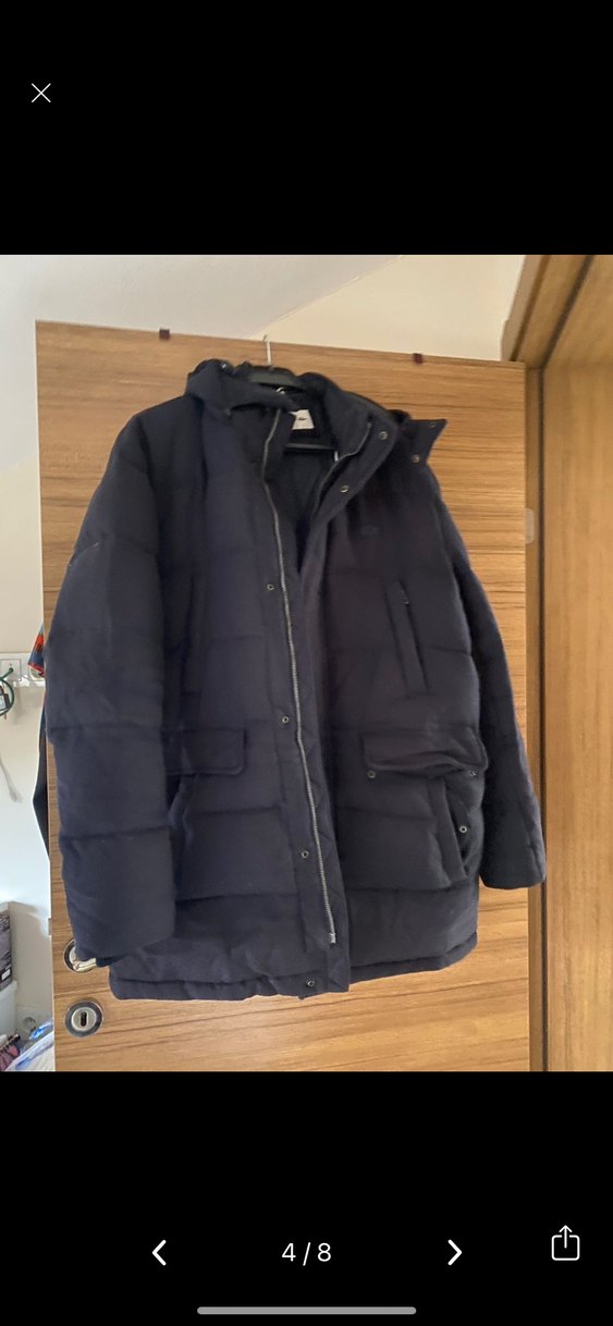 Lacoste Erkek Lacivert Kaz Tüyü Mont - Görsel 3