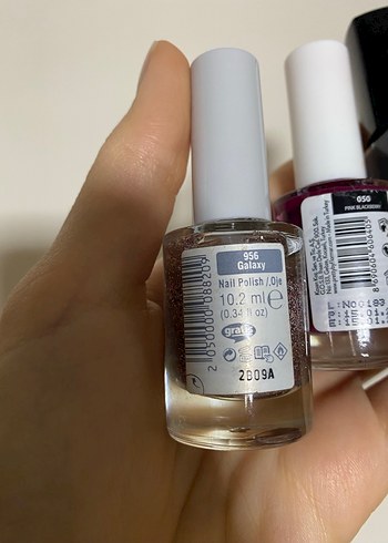 Üçlü oje set ve aseton - Görsel 3