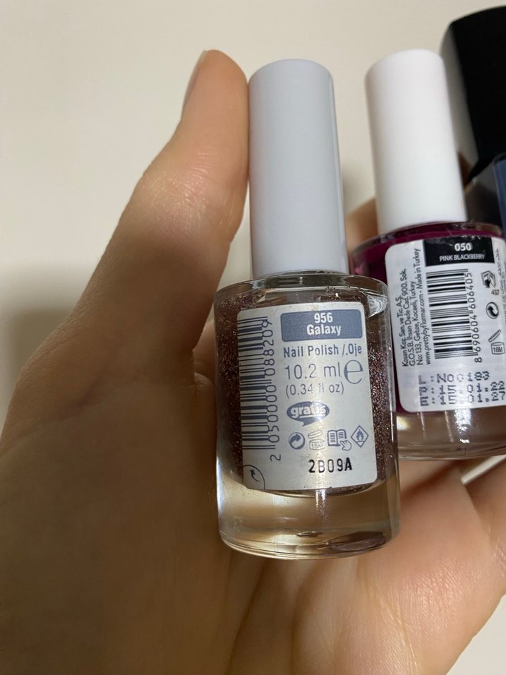 Üçlü oje set ve aseton - Görsel 3