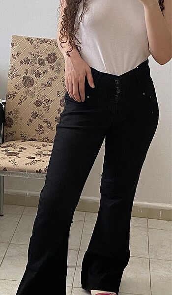 İspanyol paça jean