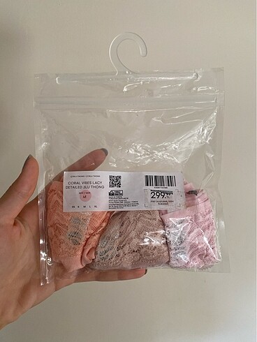 Penti lacy dantel tanga üçlü - Görsel 5