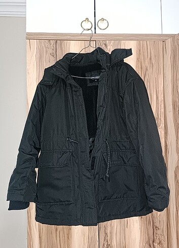 LC Waikiki Lc Waikiki siyah kadın parka 