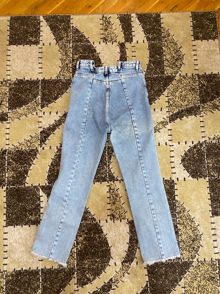 Yüksek bel bootcout jean - Görsel 2