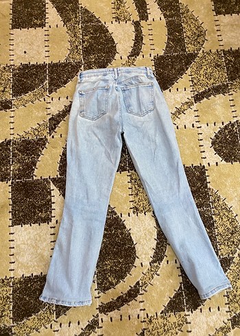34 Beden Yüksek bel flare jean