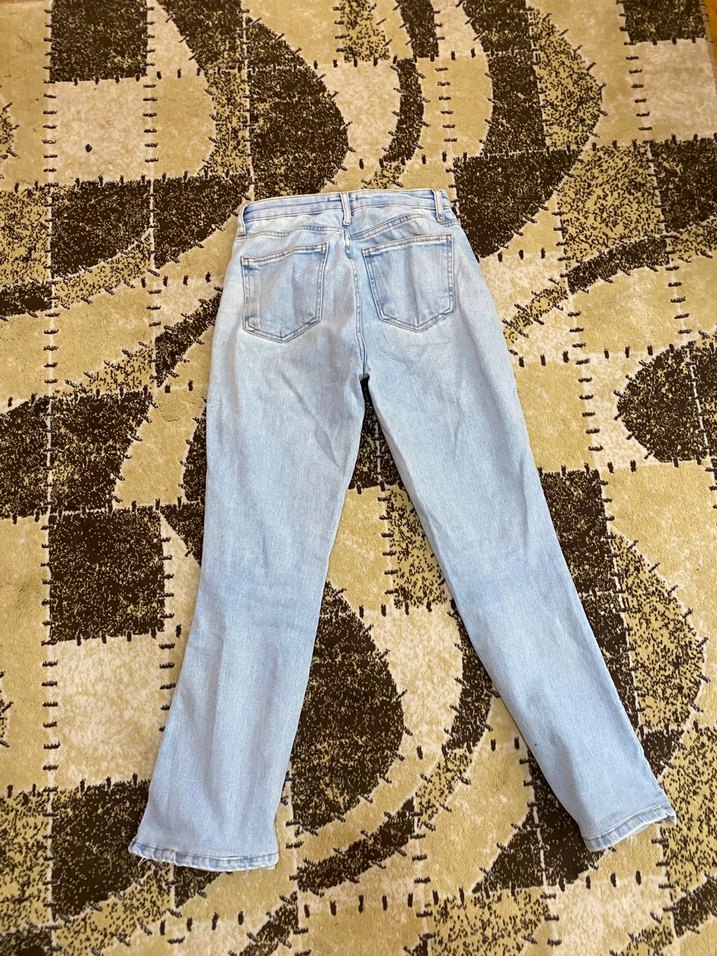 Yüksek bel flare jean - Görsel 3