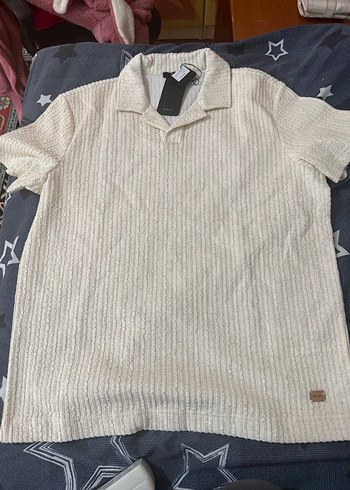 Bej Kısa Kollu Polo Yaka Erkek Tişört Avva - Görsel 5