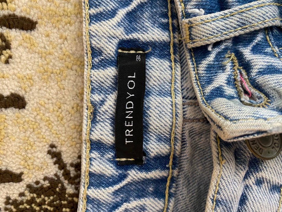Mom jean kadın pantolon - Görsel 2