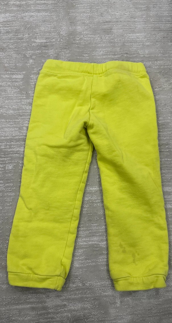 Sarı Kız Çocuk Rahat Eşofman Altı - Görsel 3