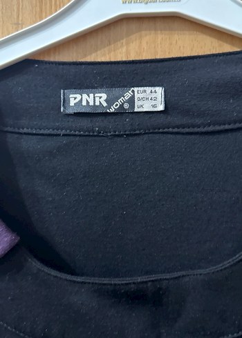 Mor Baskılı Gotik Uzun Kollu Hamile Elbisesi - Görsel 3