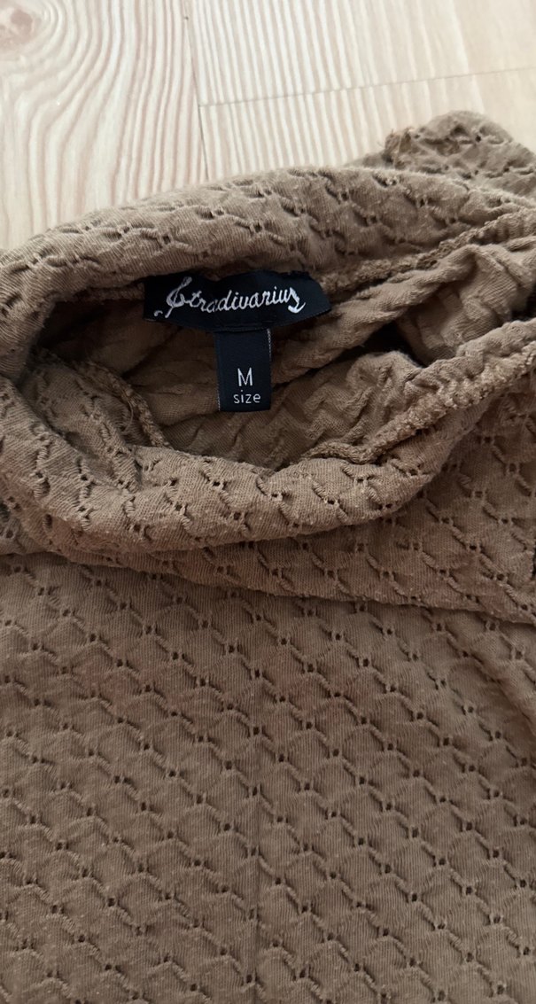 Uzun Kollu Gri Kadın Triko Elbise - Görsel 2