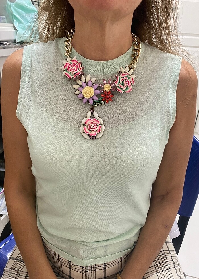 Rengarenk kolye - Görsel 3