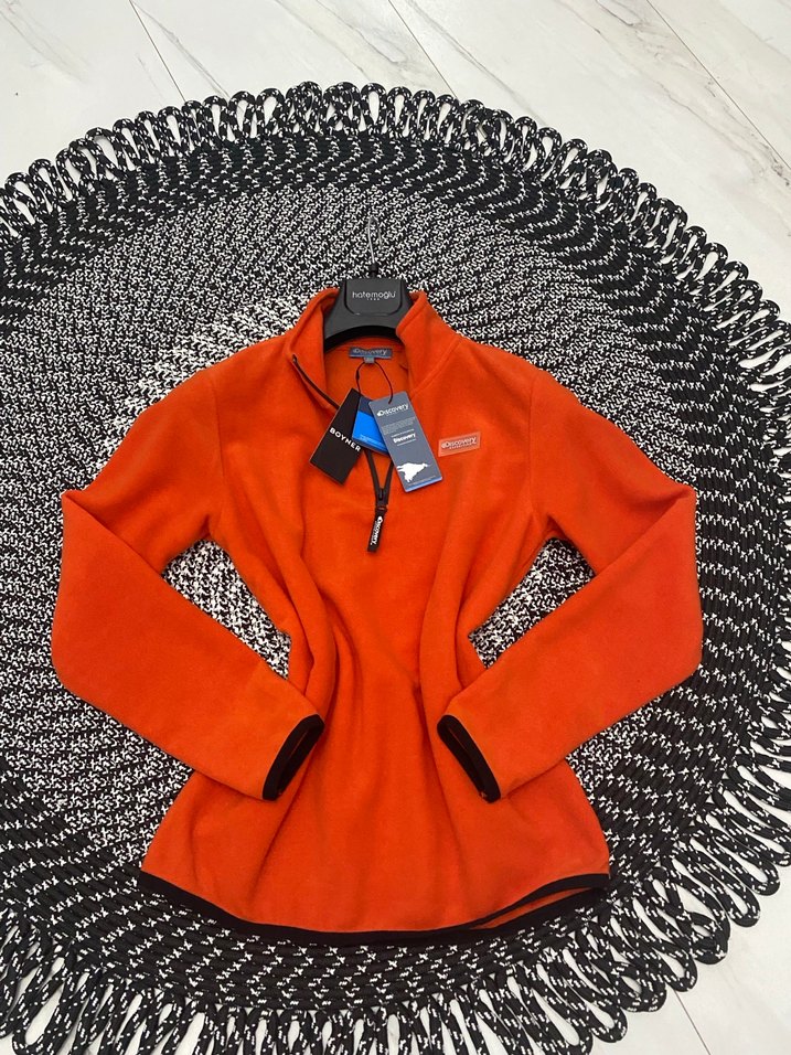 Unisex Dıscovery Expedition Yarım Fermuarlı Sweatshirt - Görsel 5