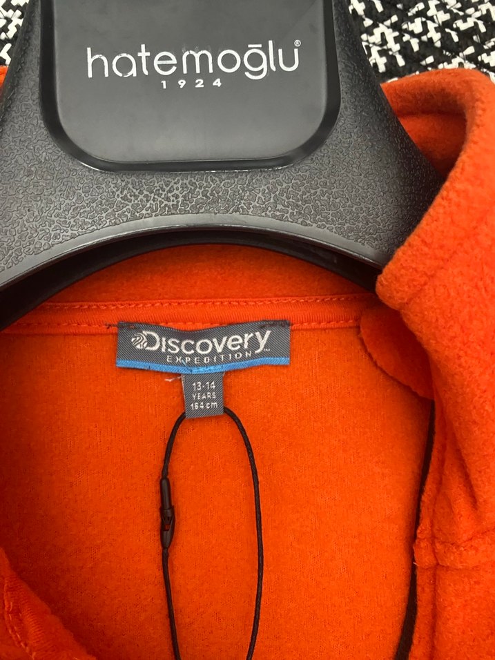 Unisex Dıscovery Expedition Yarım Fermuarlı Sweatshirt - Görsel 4