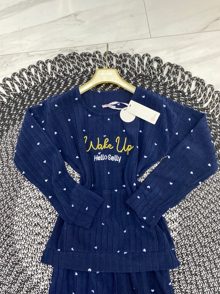 She fame kadife pijama takımı  - Görsel 5