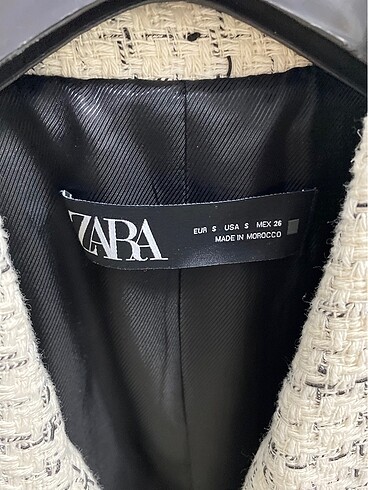 Zara Zara tüvit ceket