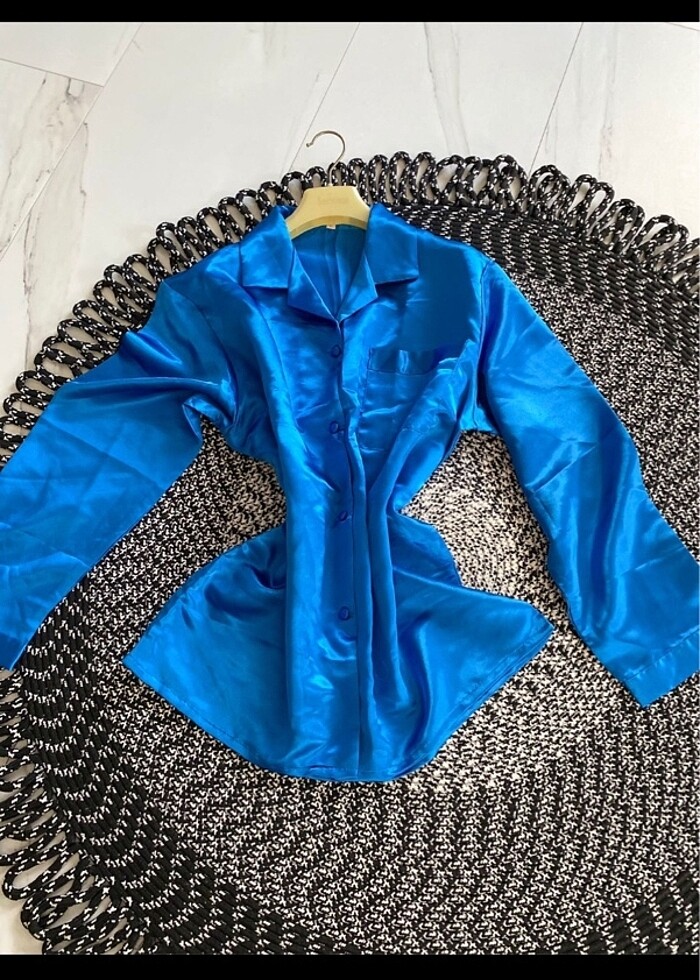 Saten pijama takımı - Görsel 4