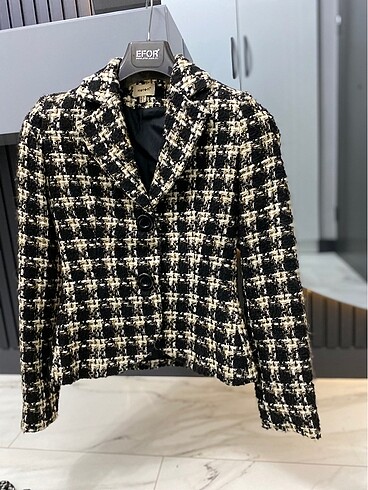 Koton tüvit ceket - Görsel 6