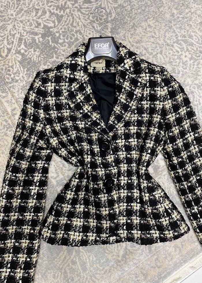 Koton tüvit ceket - Görsel 3