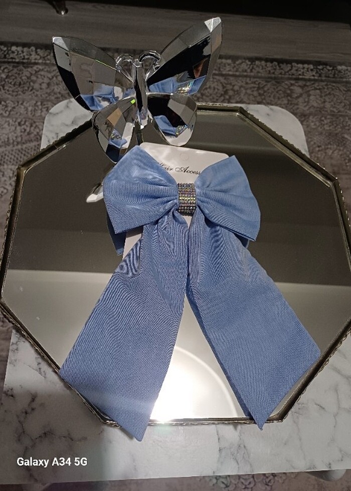 Taşlı fiyonk toka  - Görsel 5