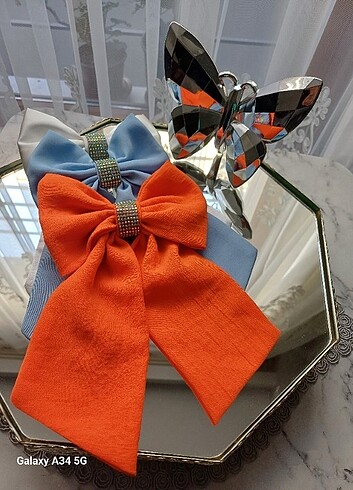 Taşlı fiyonk toka  - Görsel 6