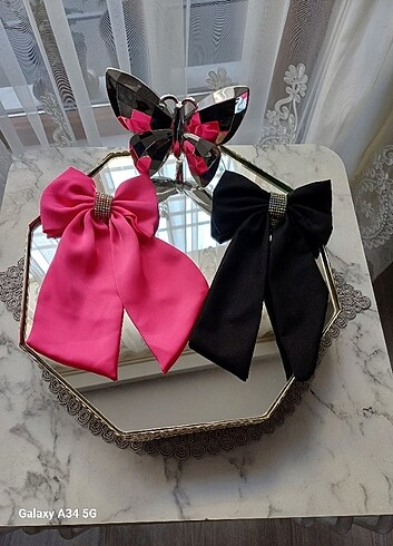 Taşlı fiyonk toka  - Görsel 7